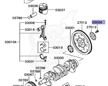 Mitsubishi - Pajero - V68W - 2006 - MRHF - 4M41