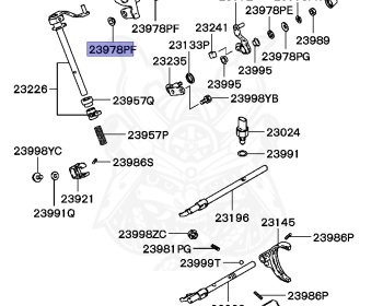 Mitsubishi - Lancer - CB1A - 1995 - SNJ - 4G13