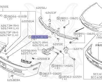 Nissan - Silvia - S14 - 1994 - KS - HARDTOP(K) - MANUAL TRANSMISSION(MT) - TWO WHEELS STEERING(2WS) - SR20DET