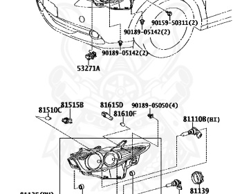 Toyota - Estima - ACR50W - 2006 - X TYPE - Variator - 2AZFE