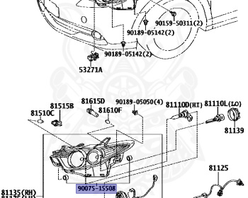Toyota - Estima - ACR50W - 2006 - AERAS TYPE - Variator - 2AZFE