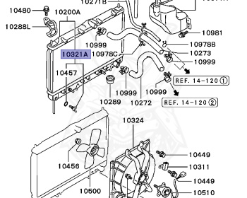 Mitsubishi - GTO - Z16A - 1998 - MJGF - 6G72