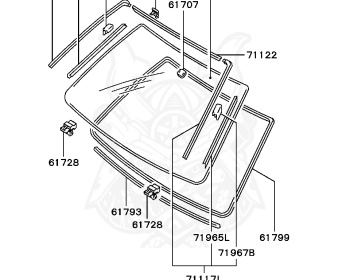 Mitsubishi - Debonair - S27A - 1992 - SRPM - 6G74