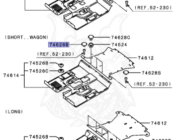 Mitsubishi - Pajero - V25W - 1998 - GYXC - 6G74