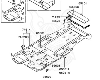 Mitsubishi - Chariot Grandis - N84W - 2003 - LRFC8 - 4G64