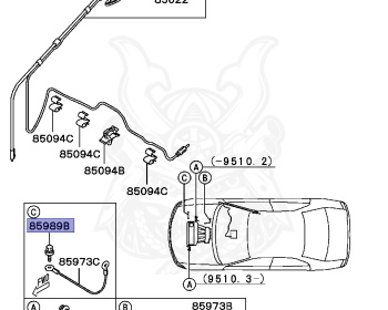 Mitsubishi - Mirage - CJ2A - 1996 - MNHM - 4G15