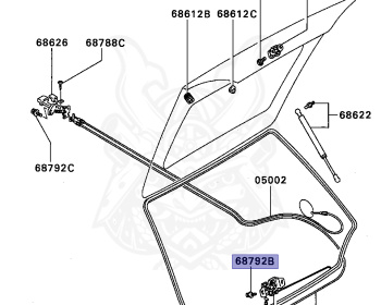 Mitsubishi - Mirage - CA4A - 1996 - MRGH - 4G92