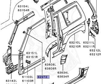 Mitsubishi - Pajero Mini - H51A - 1998 - MNXE9 - 4A30