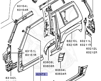 Mitsubishi - Pajero Jr - H57A - 1995 - MKME - 4A31