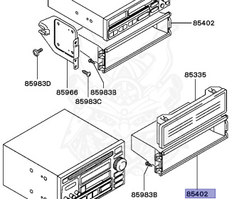 Mitsubishi - Lancer - CM5A - 1995 - SRGF - 4G93