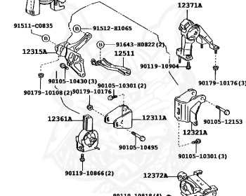 Toyota - Corolla Allex - ZZE123 - 2003 - Manual - 2ZZGE