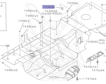 Nissan - Laurel - C33 - 1990 - Medallist - HARDTOP(K) - MANUAL TRANSMISSION(MT) - IRS TYPE(IRS) - RB20E