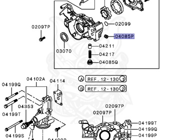 Mitsubishi - Pajero Evolution - V55W - 1998 - GYXH - 6G74