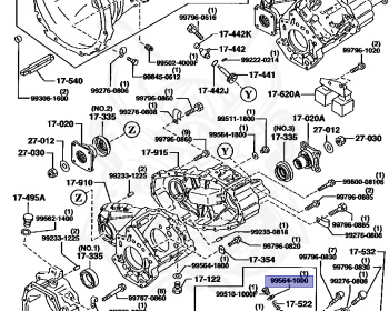Mazda - J100 - SD5ATF 100001 - Apr-1997 - Right hand - WL