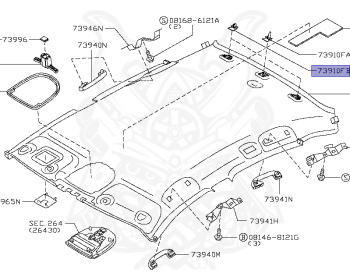 Nissan - Fuga Hybrid - HY51 - 2012 - Hybrid A Package - SEDAN(SED) - 7 SPEED AUTOMATIC TRANS(7AT) - VQ35HR