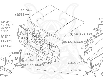 Nissan - Sunny - B11 - 1981 - CT - SEDAN(S) - 4 SPEED A/T(F4) - E13S