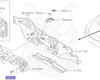 Nissan - Presage - U30 - 1998 - C2 - WAGON(W) - 2 WHEEL DRIVE(2WD) - AUTOMATIC TRANSMISSION(AT) - KA24DE
