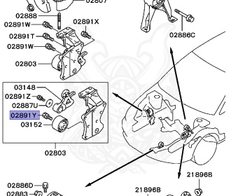 Mitsubishi - Lancer Evolution Wagon - CT9W - 2002 - LJGFZ - 4G63