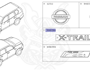 Nissan - X-Trail - T31 - 2010 - X/XTT/GT Grade - WAGON(W) - 4 WHEEL DRIVE(4WD) - 6 SPEED MANUAL TRANS(6MT) - M9R