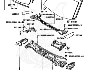 Toyota - Aristo - JZS147 - 1993 - 3.0Q TYPE - 2JZGE