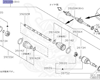 Nissan - Stagea - WC34 - 1999 - 25X-FOUR - WAGON(W) - 4 WHEEL DRIVE(4WD) - AUTOMATIC TRANSMISSION(AT) - RB25DE