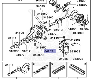 Mitsubishi - Airtrek - CU4W - 2005 - LRMCZ1 - 4G64