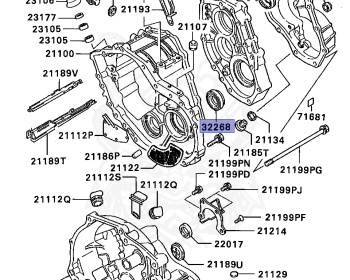 Mitsubishi - Galant VR-4RS - E38A - 1992 - SNPF4 - 4G63