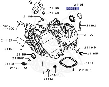 Mitsubishi - FTO - DE3A - 1994 - HNGH - 6A12