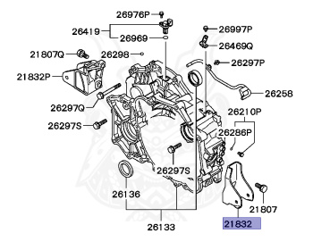 Mitsubishi - Lancer - CS2A - 2007 - STJE2 - 4G15