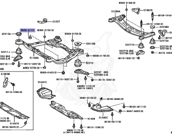 Toyota - Avalon - MCX10 - 1998 - SEDAN - 1MZFE