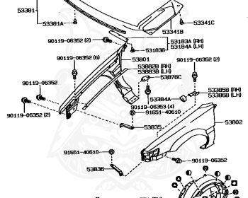 Toyota - Sprinter - EE90 - 1987 - LX TYPE - 4-DOOR - Automatic - 2E