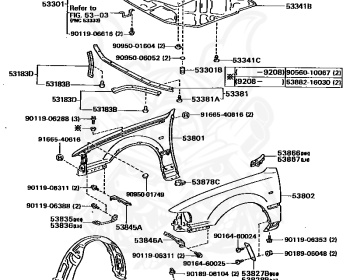 Toyota - Scepter - SXV10 - 1994 - SEDAN - 5SFE