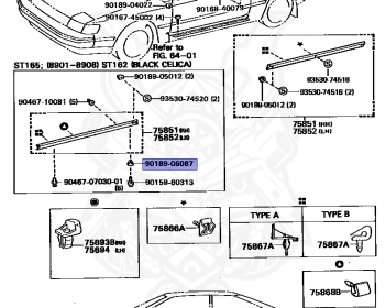 Toyota - Celica - ST162 - 1988 - GT TYPE - LIFTBACK - Manual - 3SGELU