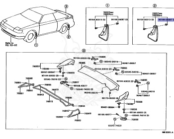 Toyota - Celica - ST162 - 1987 - ZR TYPE - LIFTBACK - Automatic - 3SFE