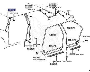 Genuine Mark 2 JZX100 Interior OEM parts supplied from Japan