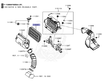 Mitsubishi - RVR - GA4W - 2012 - XTHXZ - 4J10