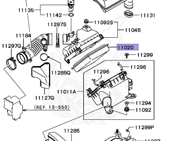 Mitsubishi - Grandis - NA4W - 2003 - LRGYZ1 - 4G69