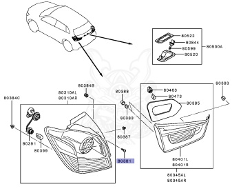 Mitsubishi - RVR - GA3W - 2019 - XTSH - 4B10