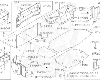 Nissan - Skyline - R33 GTS - R33 - 1994 - GTS - 2 door hard top (2K) - 2 WHEEL DRIVE(2WD) - AUTOMATIC-FLOOR SHIFT(AT.F4) - IRS TYPE(IRS) - RB20E