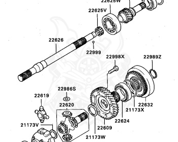Mitsubishi - Libero - CD8V - 1992 - LNM - 4D68