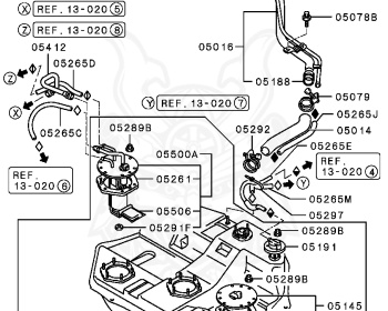 Mitsubishi - Galant - EA7A - 2000 - PRGC6 - 4G94
