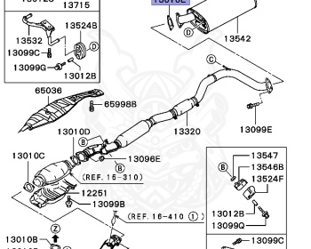 Mitsubishi - Legnum VR-4 - EC5W - 2001 - LRGE - 6A13