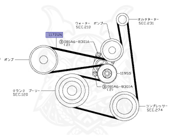 Nissan - Presage - U31 - 2008 - 250HWS/250HWSJ - WAGON(W) - 2 WHEEL DRIVE(2WD) - AUTOMATIC TRANSMISSION(AT) - QR25DE