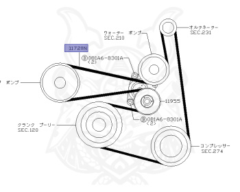 Nissan - Primera - P12 - 2001 - W25X - WAGON(W) - 2 WHEEL DRIVE(2WD) - MCVT(MCVT) - QR25DD