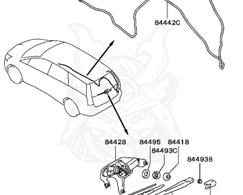 Mitsubishi - Grandis - NA4W - 2008 - LRGY - 4G69