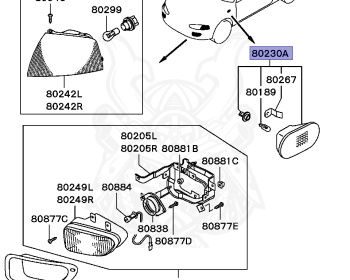Mitsubishi - Mirage - CJ4A - 1996 - MNDH2 - 4G92