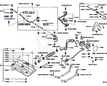 Toyota - Carina - AT170 - 1990 - SIDE GLASS - SEDAN - Automatic - 5AF