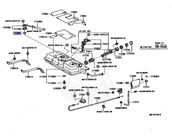 Toyota - Crown - LS130 - 1988 - STANDARD TYPE - SEDAN - Manual - 2L