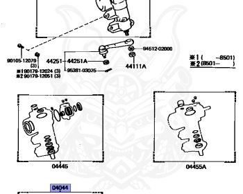 Genuine Crown GS121 Handling OEM parts supplied from Japan