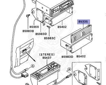 Mitsubishi - RVR - N23W - 1991 - SNGM - 4G63